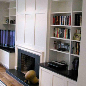 bookshelf cabinet design