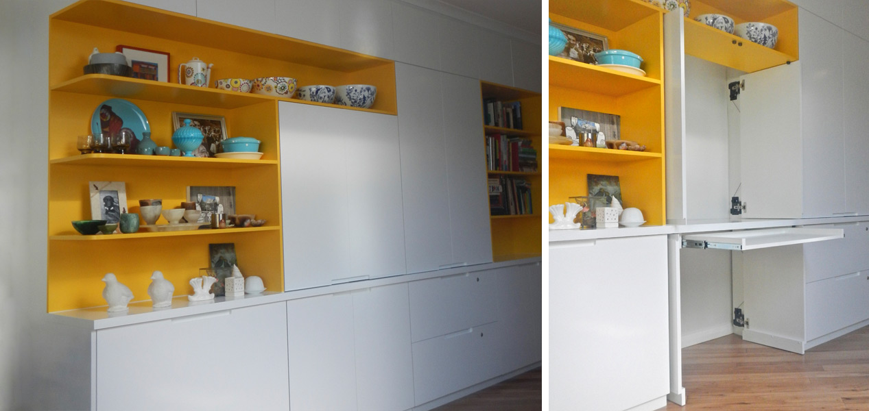Modular Shelves and Cabinets